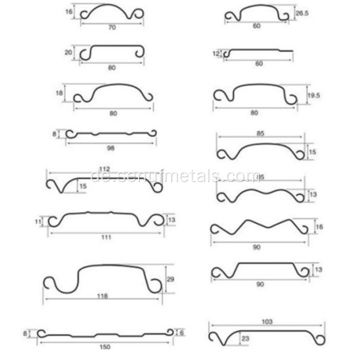 linea de produccion de tiras de puerta einschreibbare